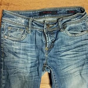 Vi Gold Straight jeans size 0 in seem 29